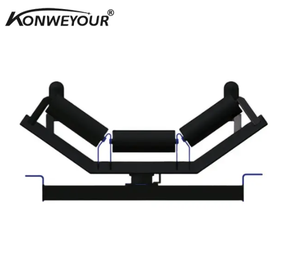 Roller self -aligning dengan pelacakan sabuk otomatis